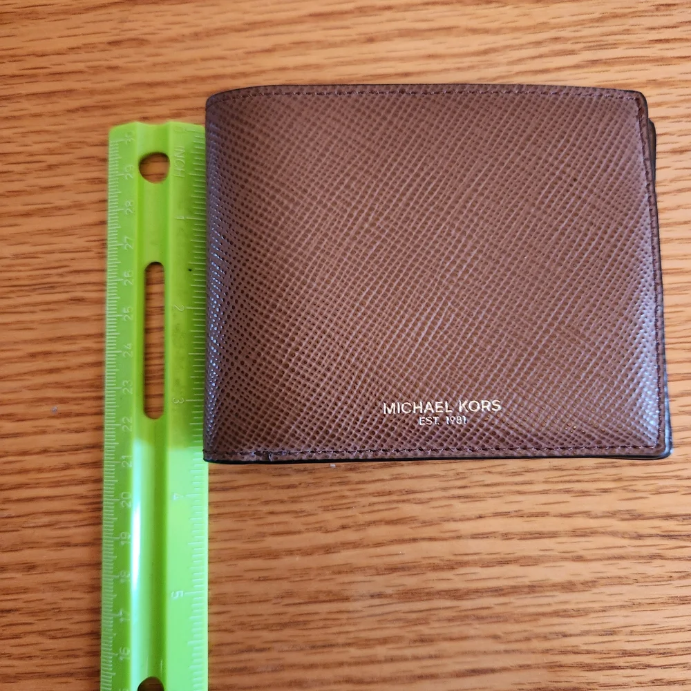 Michael Kors Tan Faux Leather Wallet